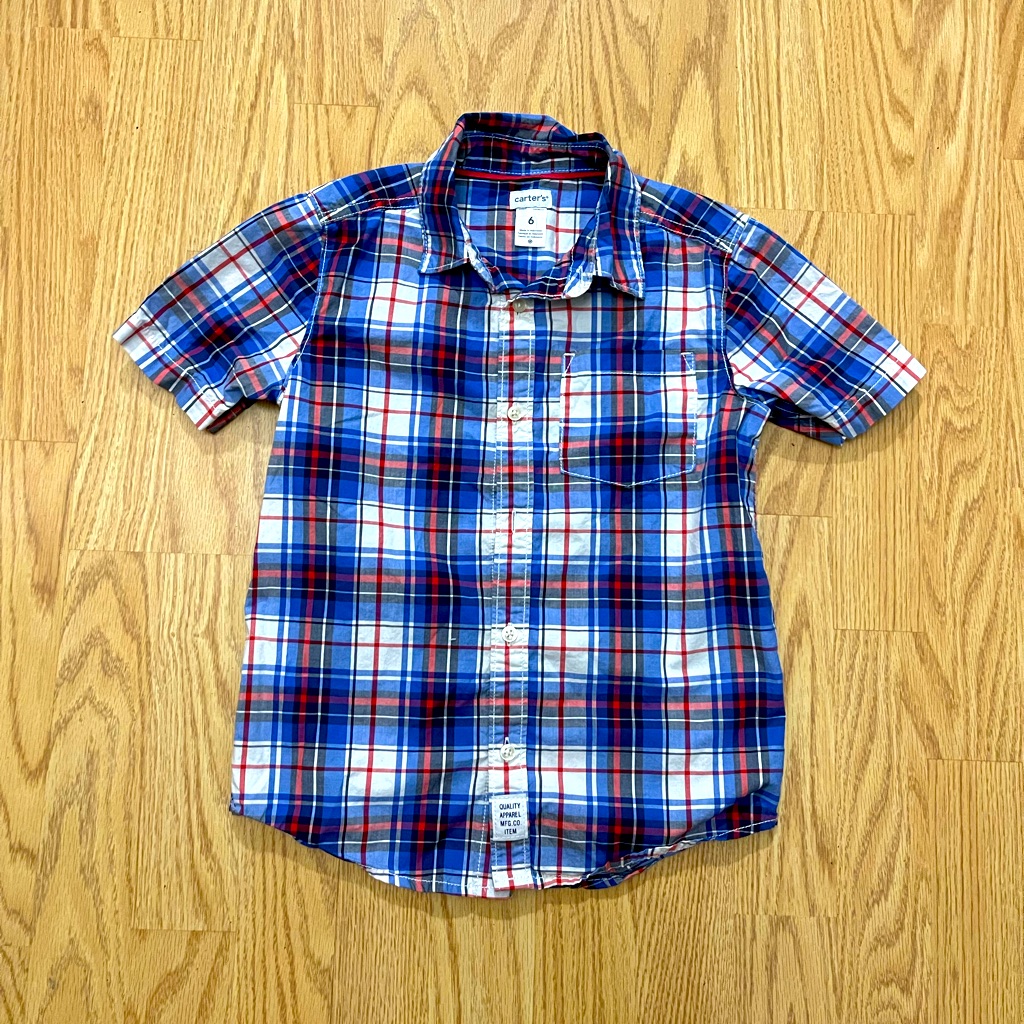 Carter’s Plaid Button Down